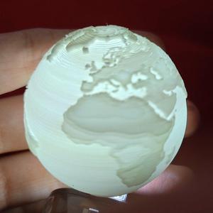 Earth lithophane