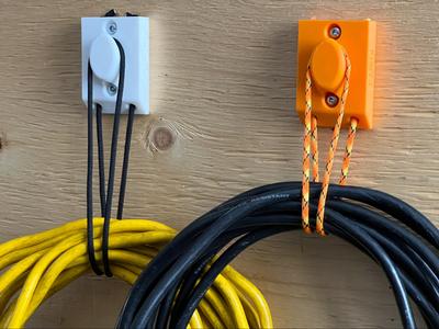 Wall mount Hanger - Holder / Storage Rope Padeye