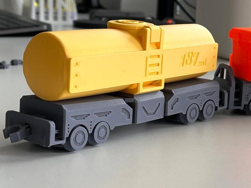 Tank Wagon (Print in Place)