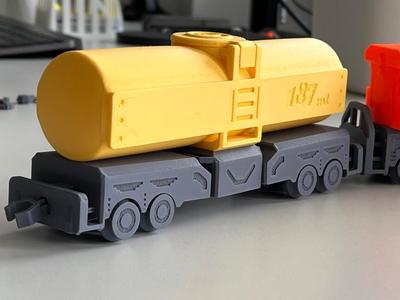 Tank Wagon (Print in Place)