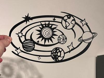 Wall Art - System Solar