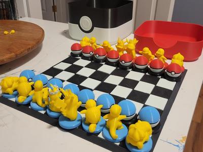 pokemon chess set
