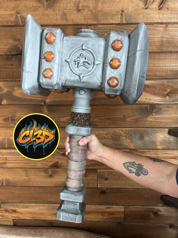 World of Warcraft Doomhammer - Cosplay / Prop
