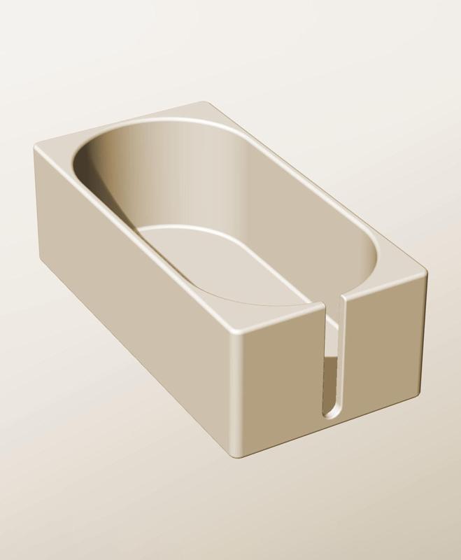 CX96-70-SS Slotted container modular stackable module bin box