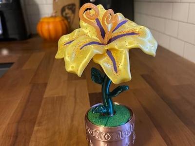 Sun Drop Lily from Tangled 
