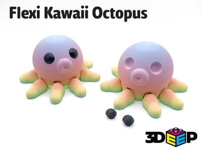 Flexi Kawaii Octopus Basic - No Supports