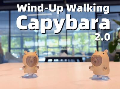 Wind-Up Walking Capybara