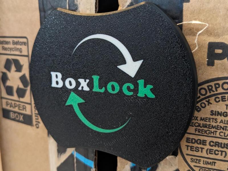 BoxLock - One Twist To Close Cardboard Boxes 