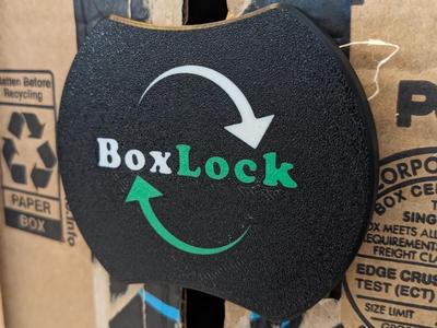 BoxLock - One Twist To Close Cardboard Boxes 
