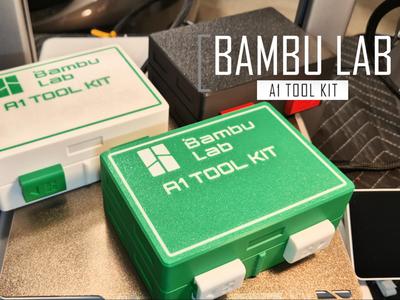 Bambu Lab A1 Tool Kit storage box for tool tray
