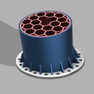 Hex Pen Holder