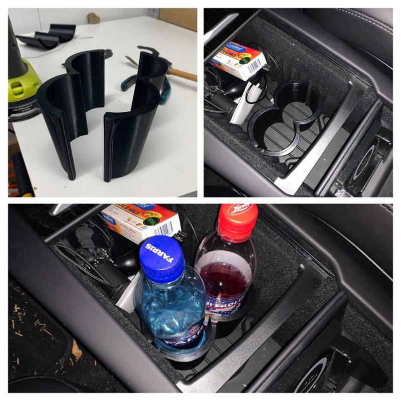Tesla Cup holder dual