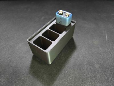 Gridfinity - Battery holder (9V type)