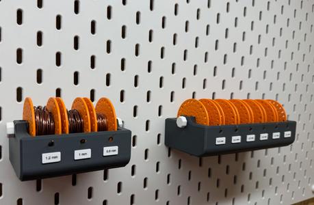 Wire spools dispenser-holder (Skadis available)