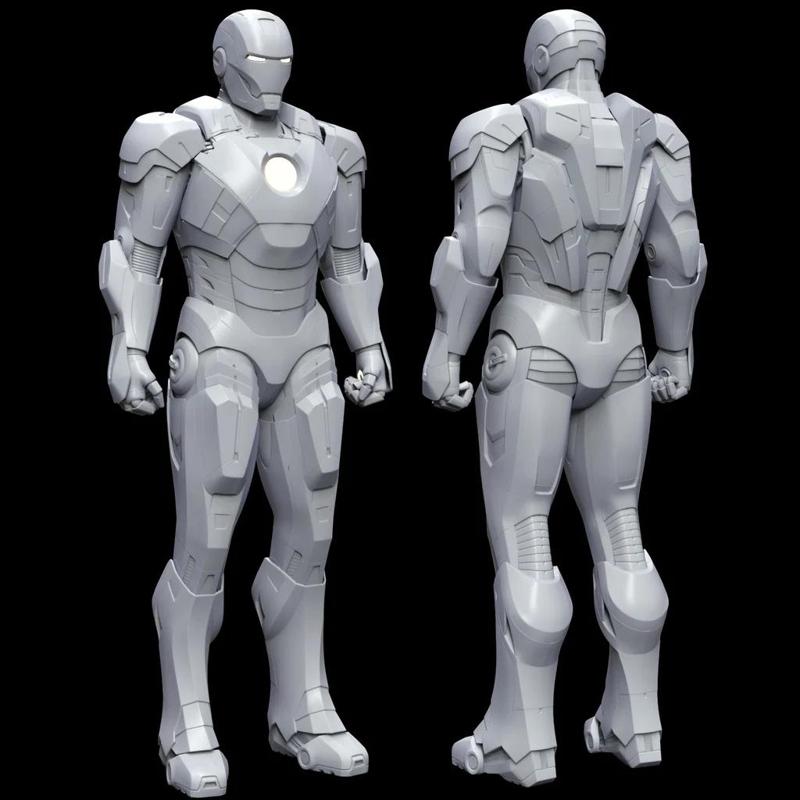 Iron Man Life Size Statue (~1.85cm Tall)