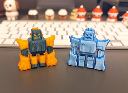 Golem Mecha Mini Figure Toy
