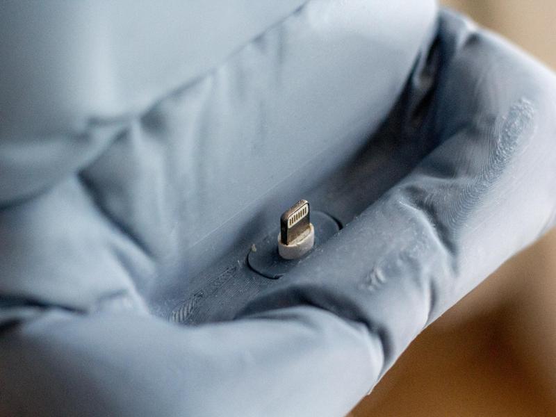 Phone Pillow Addon: Charging Cable Insert