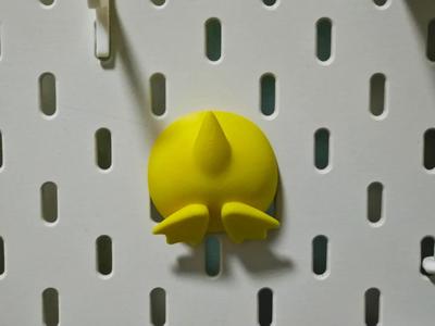 Psyduck's butt IKEA Skadis pegboard hook
