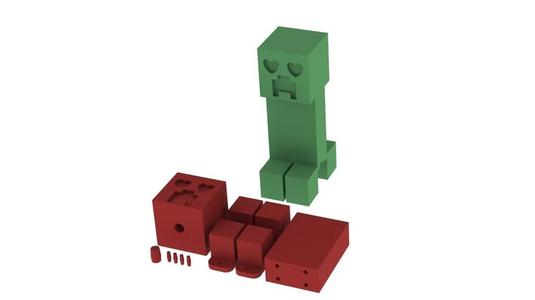 Creeper Valentine Action Figure