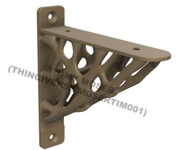 Shelf Bracket - Topology Optimization