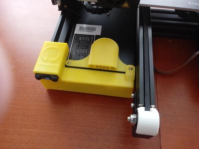 Przedni panel Ender 3 ze slotem na kartę SD i wskazówkami poziomowania / Ender 3 Cover with SD card slot and bed level tip