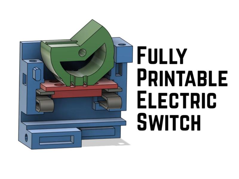 Fully Printable Electronics Switch