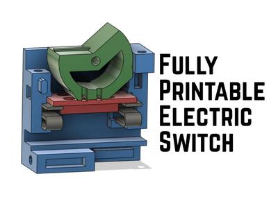 Fully Printable Electronics Switch