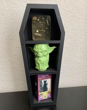 Extra Large 275mm Coffin 2 Shelf Desk Organizer