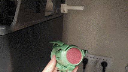 amslite rotary spool holder with auto rewind