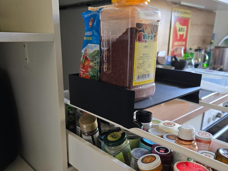Pharmacy Cabinet Spice Rack Extension