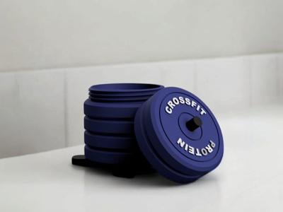 Crossfit Weight Plate Container