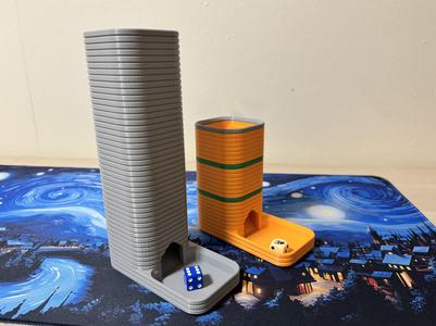 Modular Elegant Designed Dice Tower (updated)