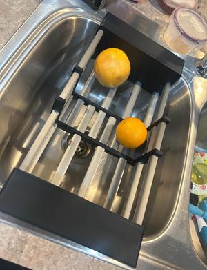 Kitchen Sink Extendable Drying- Fruit Wash Rack