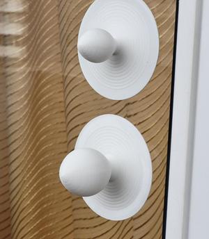 suction balcony door knob