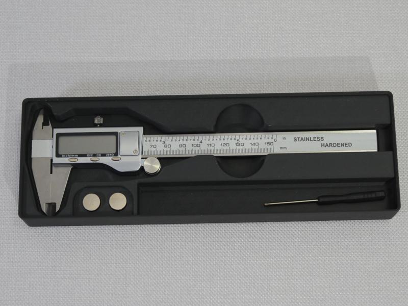 Gridfinity Generic Caliper + Battery Holder 6x2x4U