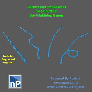 6mm-8mm Rockets and Smoke Trails