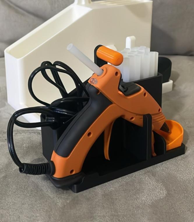Mini Hot Glue Gun Stand / Caddy