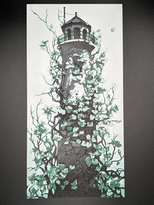 Tower with Vines - HueForge