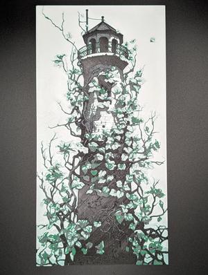 Tower with Vines - HueForge