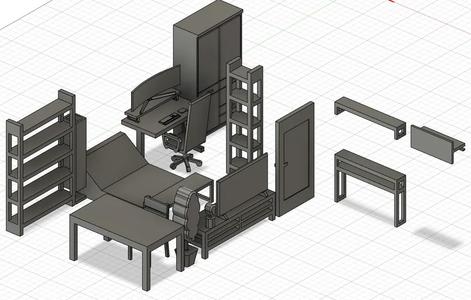 Dollhouse Furniture Collection