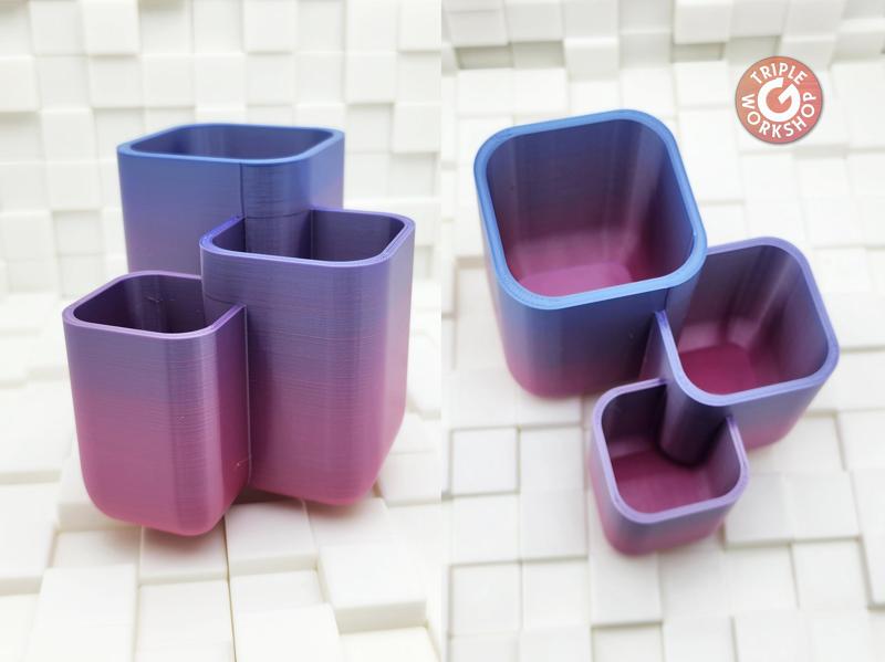 Overlapping Pen Cup