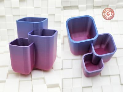 Overlapping Pen Cup
