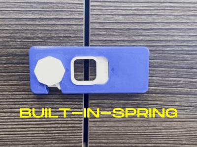 Baby Toddler Cabinet Lock v2 (Built in Spring)