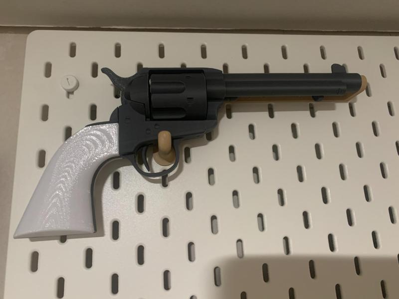 Colt Model 1873 Cattleman Revolver Display Mount