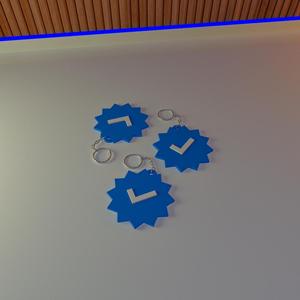 Verified Instagram - KEYCHAIN