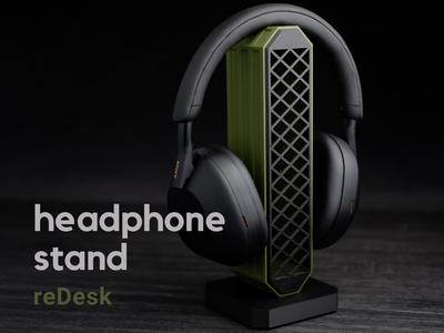 headphone stand · reDesk