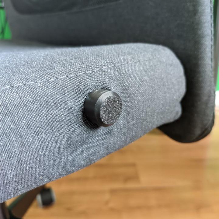 Ikea markus chair armrest threaded cap