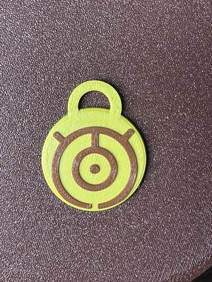 POKEMON UNOWN MMU KEYCHAIN OR BAG PULL  “M”