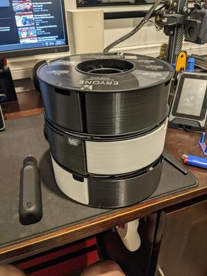 Spool Storage System with Magnetic Closure - Lite Version