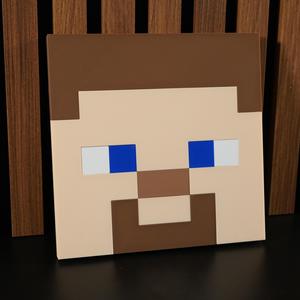 Steve Minecraft wall version